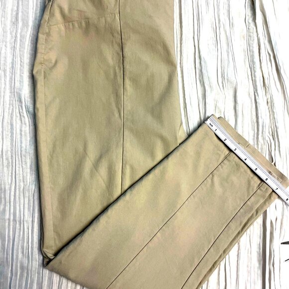 So Slimming by Chico’s Women’s Tan Pull On Stretch Pants Size 3 (XL/16) - Picture 2 of 5